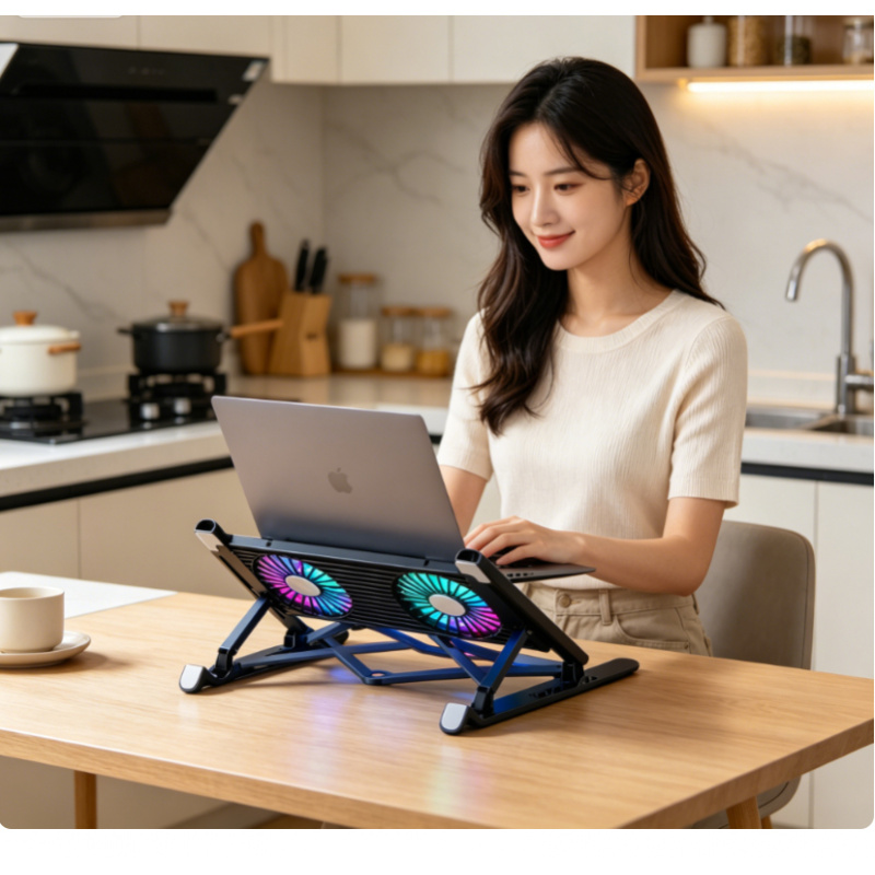 Cooling Stand Tablet - Новая складная охлаждающая подставка для ноутбука