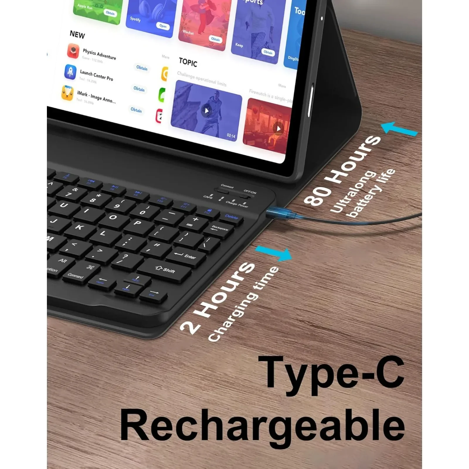Чехол с клавиатурой для Honor  – обзор и цена Tablet Keyboard Case