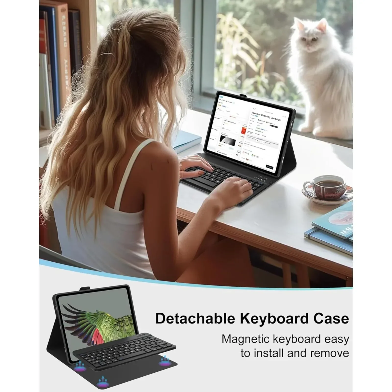 Чехол-клавиатура для планшета  – обзор и цена Tablet Keyboard Case