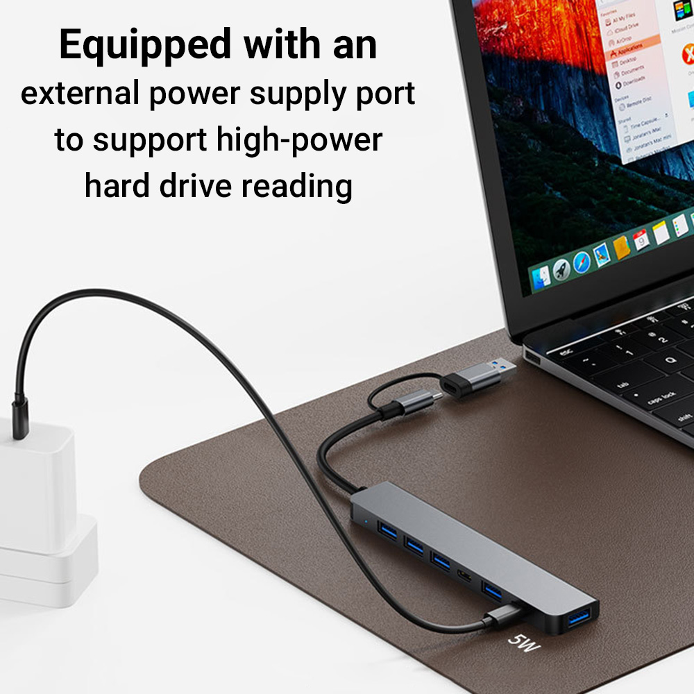Многофункциональный USB-хаб 7- – обзор и цена Tablet Accessories For Students