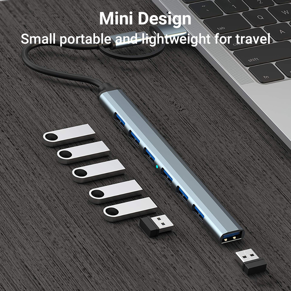 Многофункциональный USB-хаб 7- – обзор и цена Tablet Accessories For Students