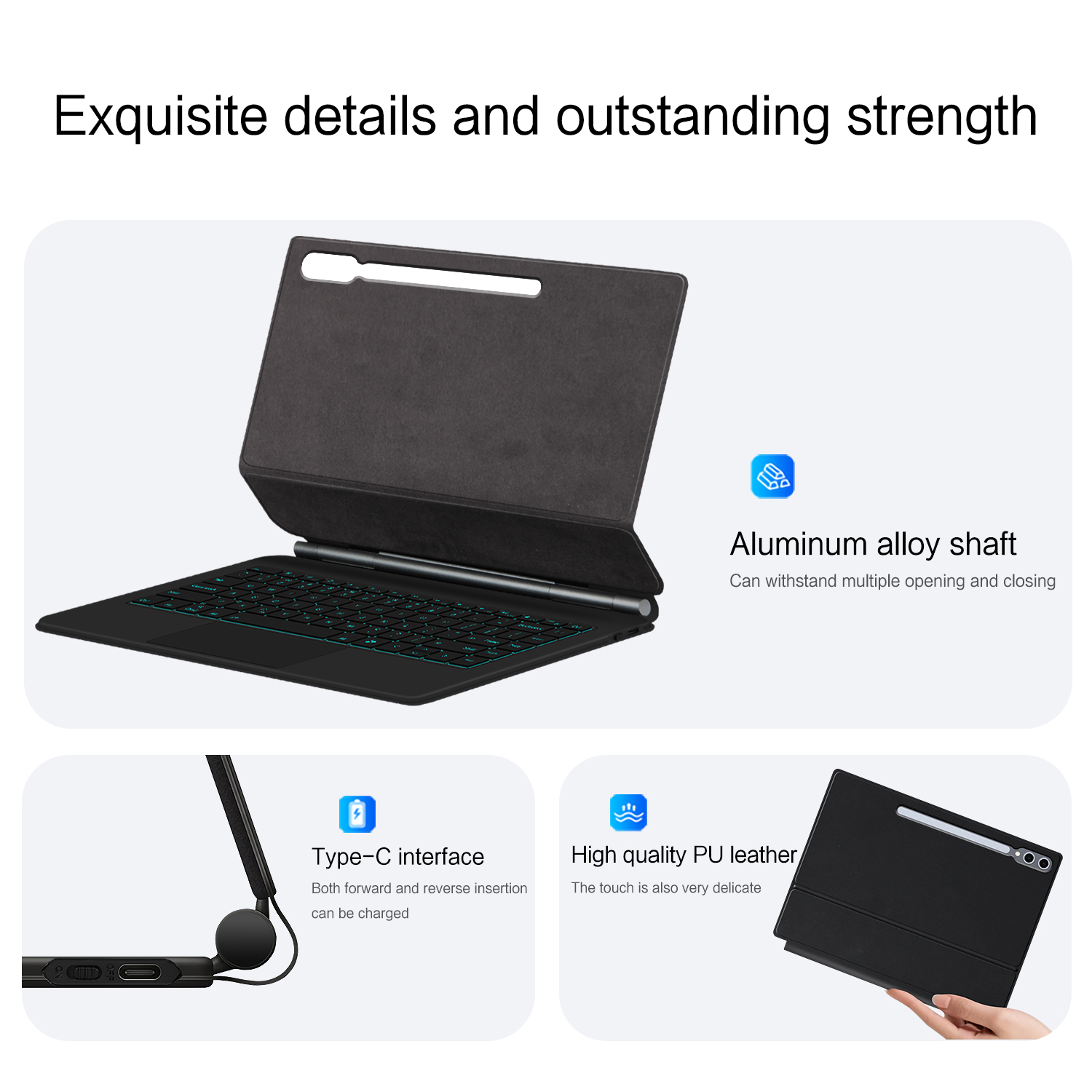 Волшебная клавиатура для Samsu – обзор и цена Tablet Keyboard Case