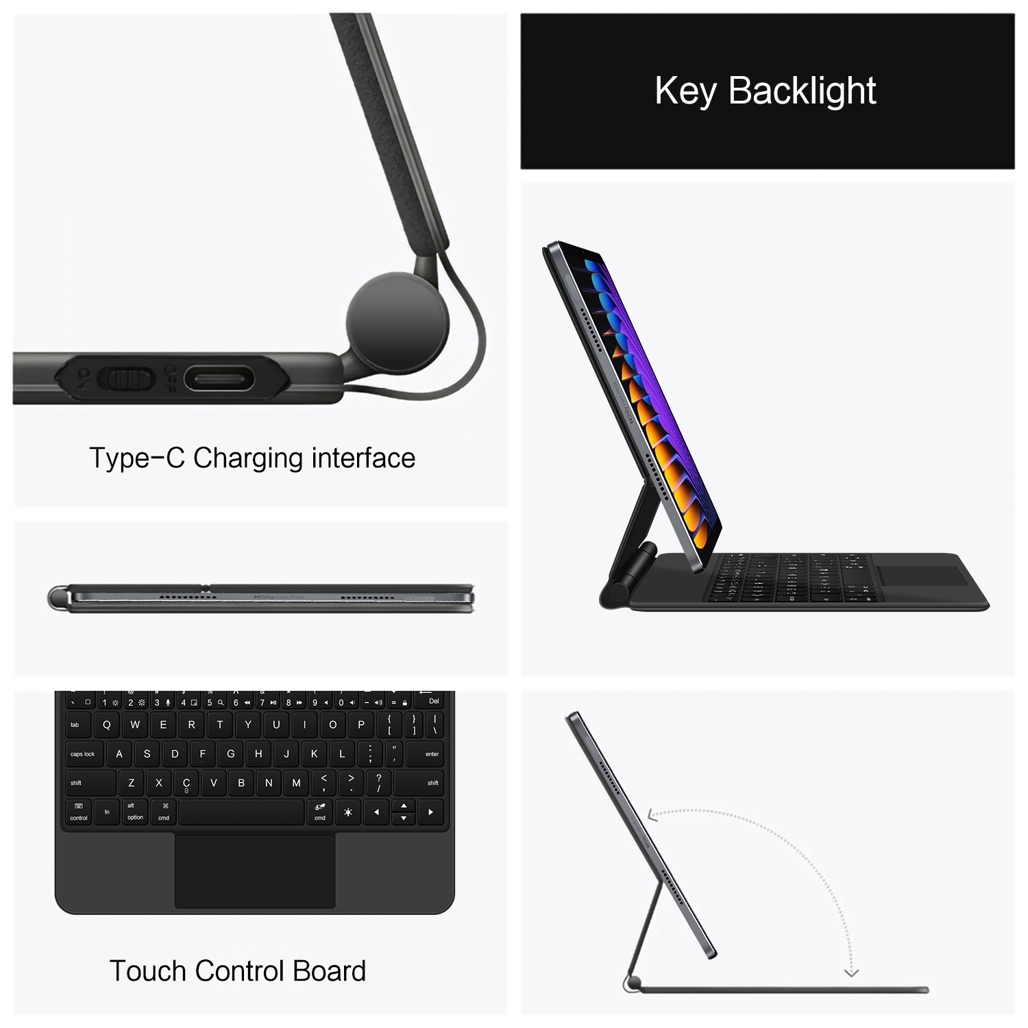 Чехол-клавиатура Magic Keyboar – обзор и цена Tablet Keyboard Case